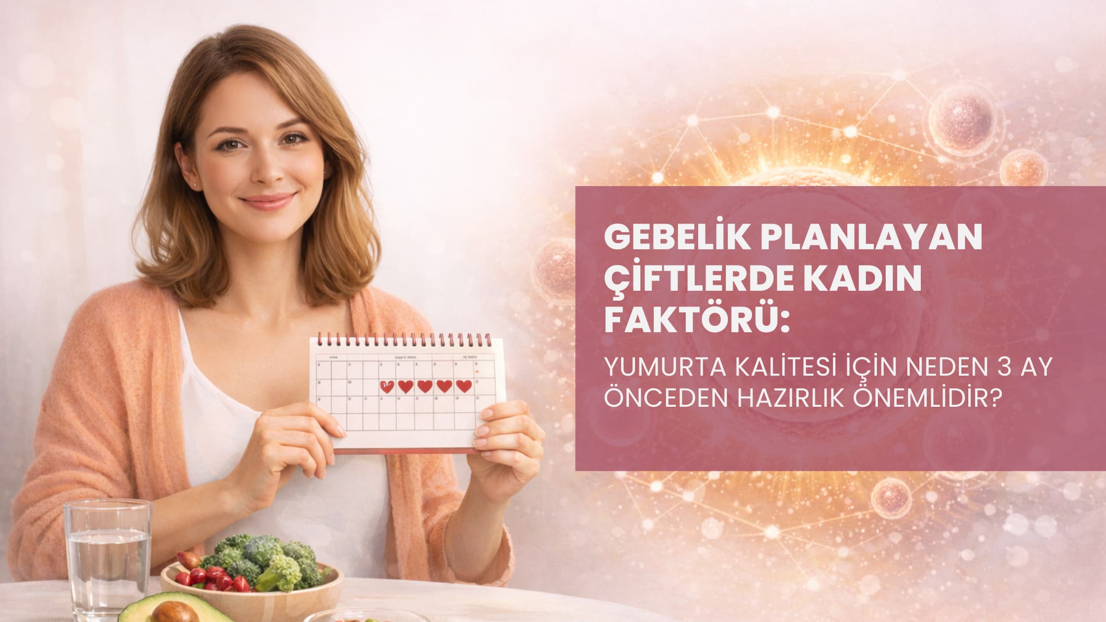 Gebelik Öncesi 3 Ay Hazırlık Rehberi: Yumurta Kalitesi Nasıl Artırılır?