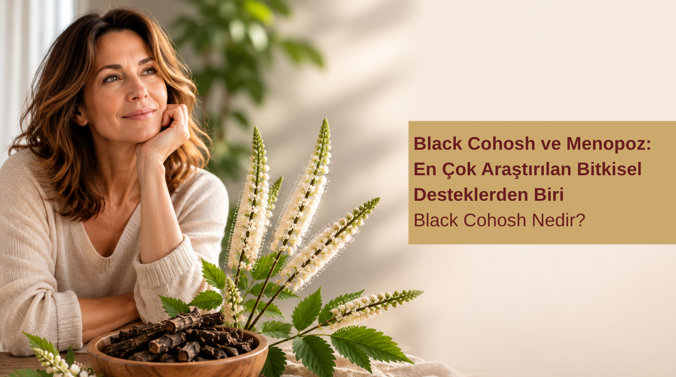 Black Cohosh ve Menopoz: En Çok Araştırılan Bitkisel Desteklerden Biri Black Cohosh Nedir?