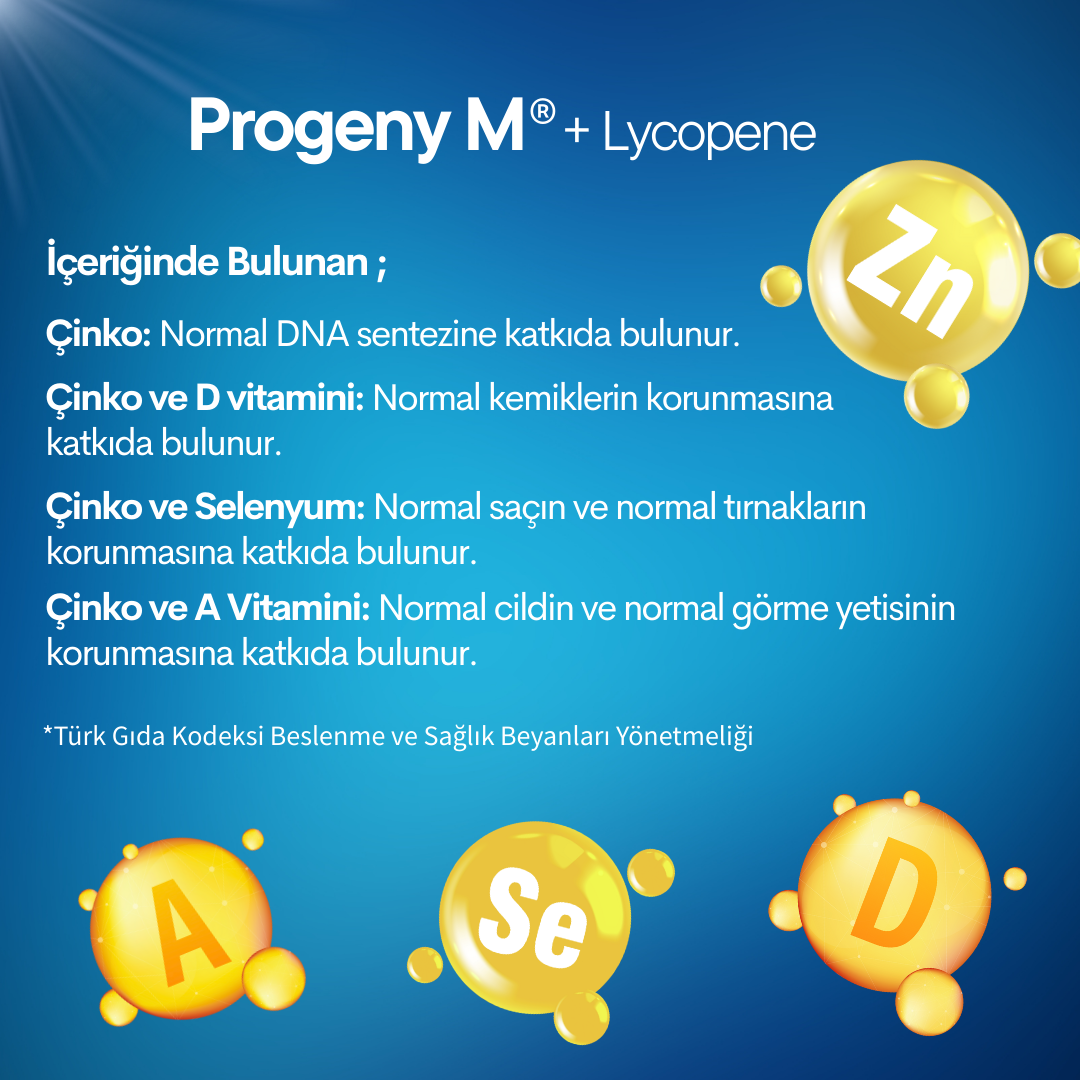 Aile Paketi (2 kutu Progeny M® + Lycopene,1 kutu Progeny F® + DHA,1 kutu Prelox®,1 kutu Lady Prelox®)