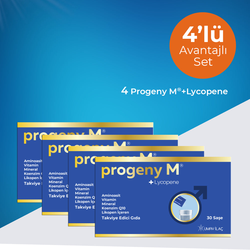 Progeny M®+Lycopene - 4'lü Avantajlı Set