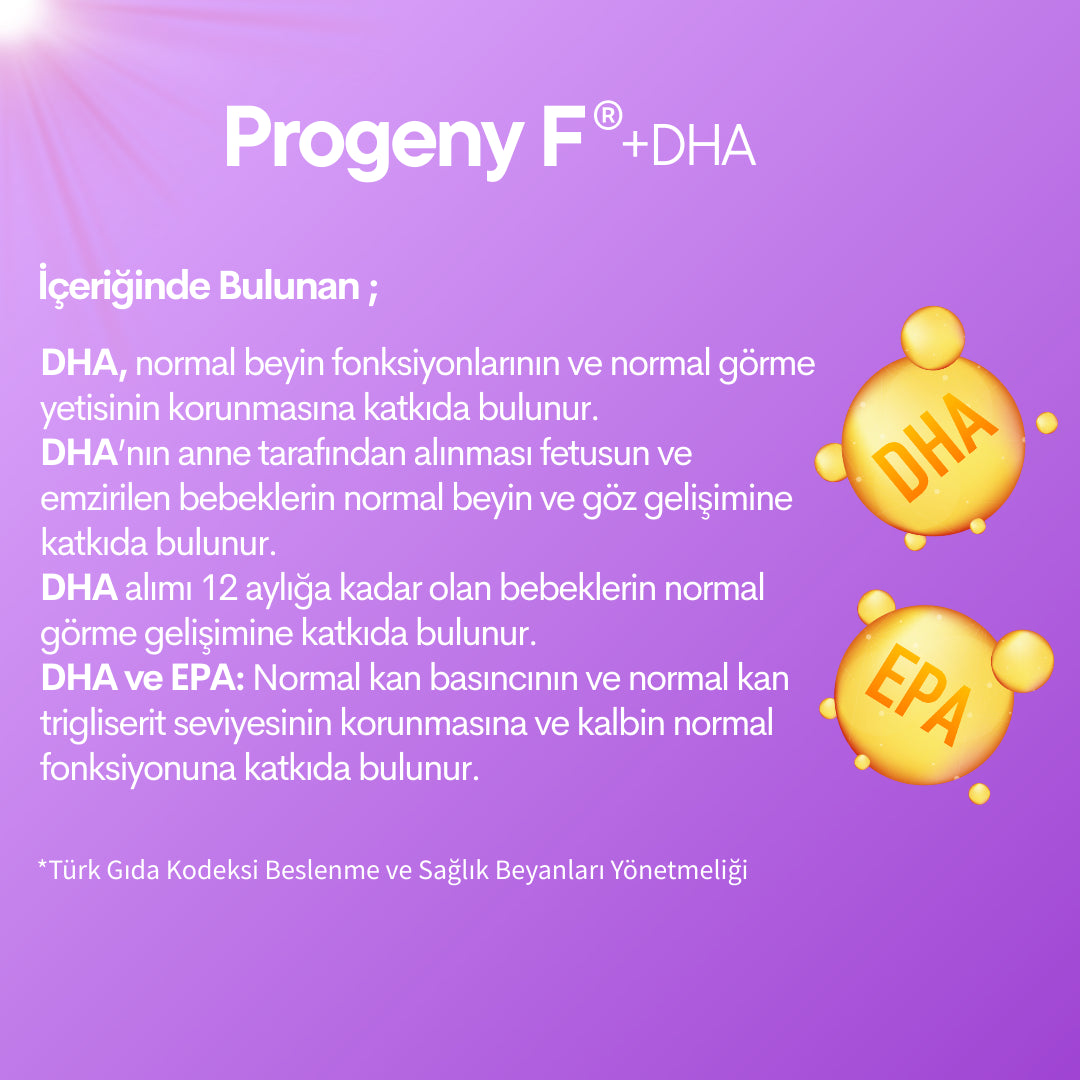 Progeny F®+DHA - 2'li Avantajlı Set