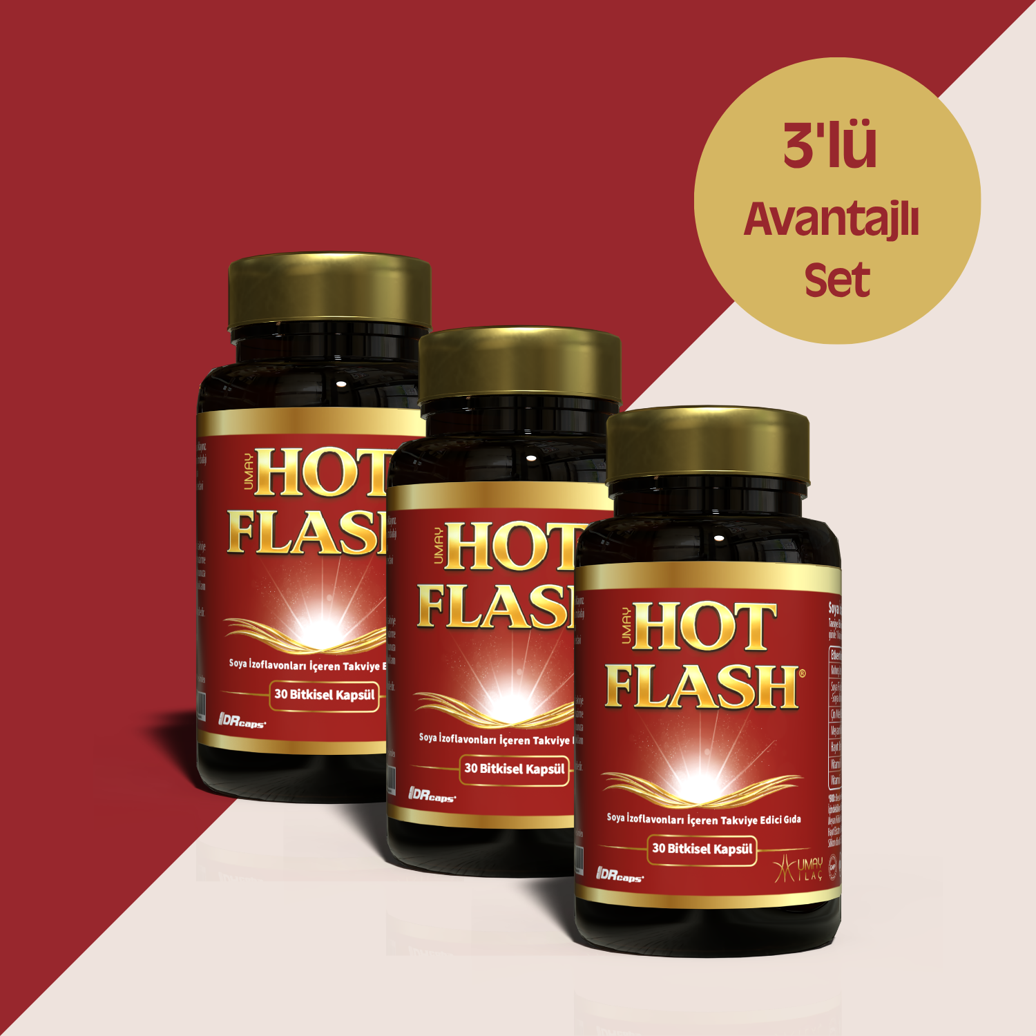 Umay HOT FLASH® - 3'lü Avantajlı Set