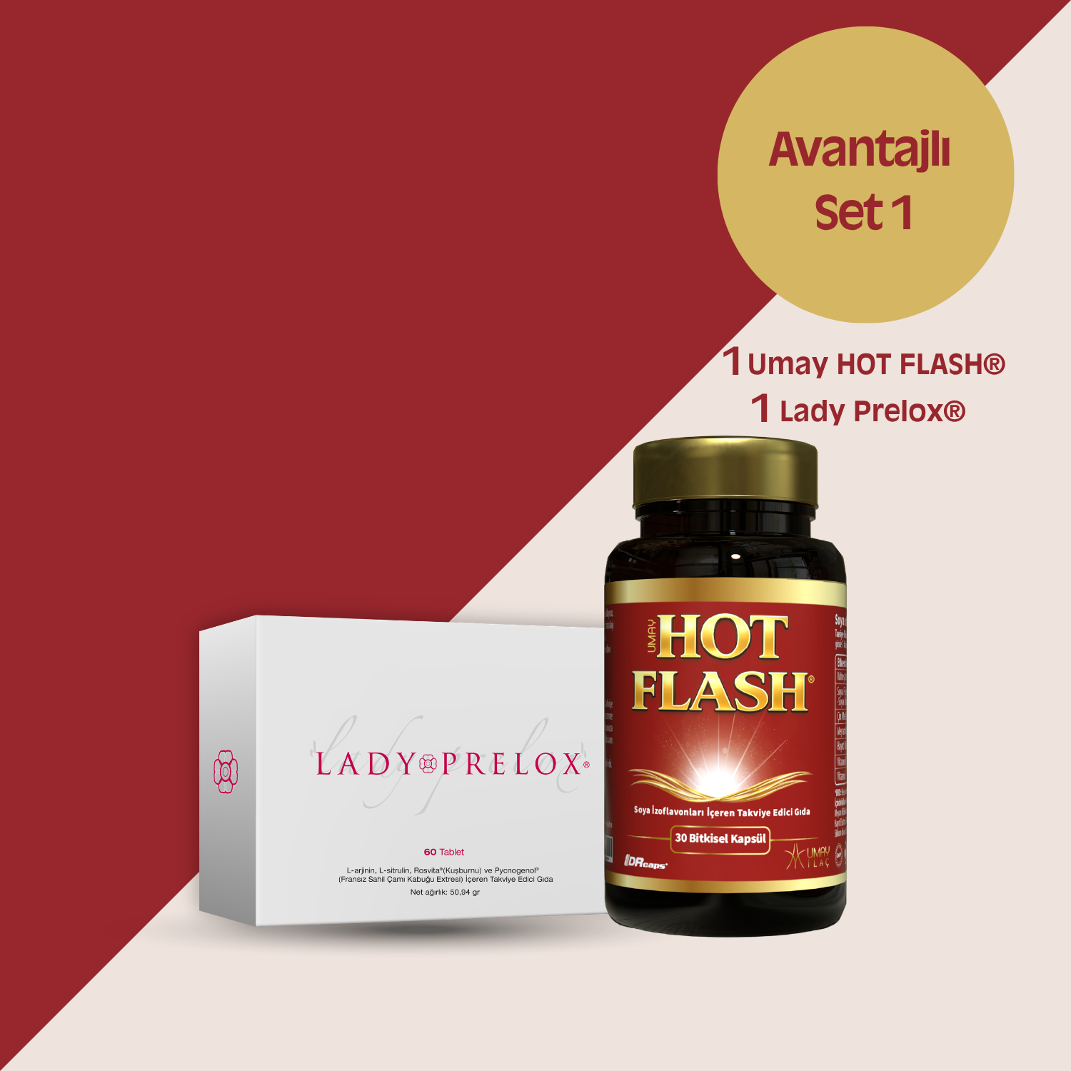 HOT FLASH®& Lady Prelox®