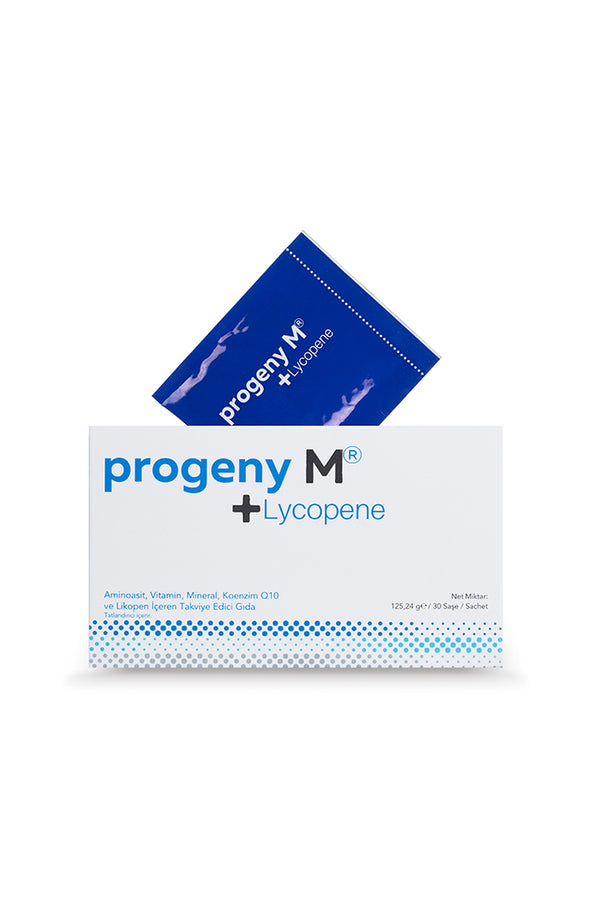 Progeny M®+Lycopene / Sperm Sayısı, Konsantrasyonu ve Hareketliliğine Katkıda Bulunan Vitamin ve Mineralleri İçeren Gıda Takviyesi